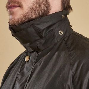 Barbour Ashby Jacket wax cotton olive medium